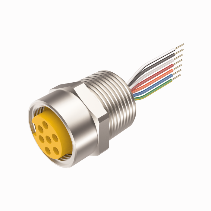 Actuator and Sensor Receptacle - Front Mount (RKF 76-0.3M/14.75/NPT)