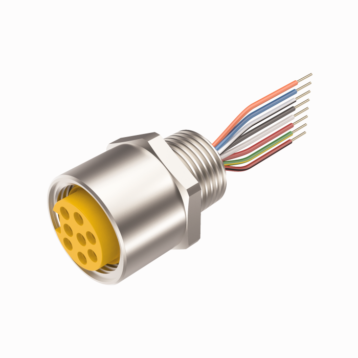 Actuator and Sensor Receptacle - Front Mount (RKF 86-0.3M/14.5/NPT)
