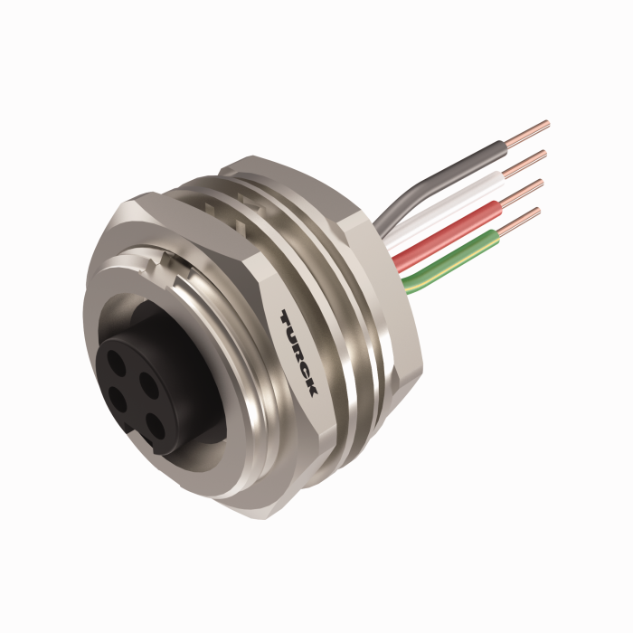 Actuator and Sensor Receptacle - Rear Mount (RKFP 46-0.2M)