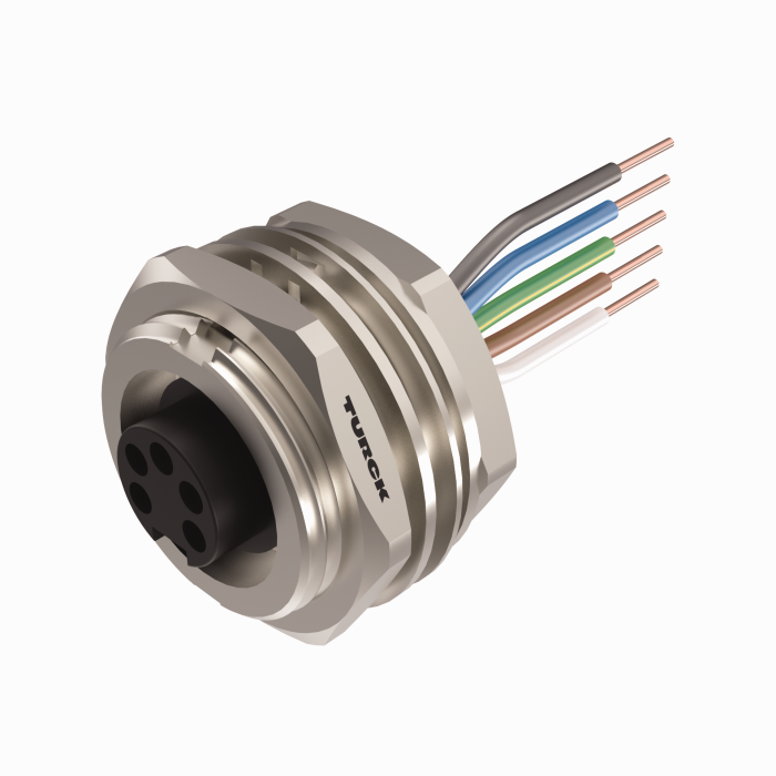 Actuator and Sensor Receptacle - Rear Mount (RKFP 50-0.2M)