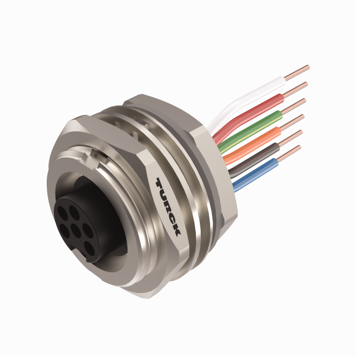 Actuator and Sensor Receptacle - Rear Mount (RKFP 66-0.3M)