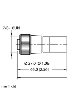 Powerfast Cordset - Connection Cable