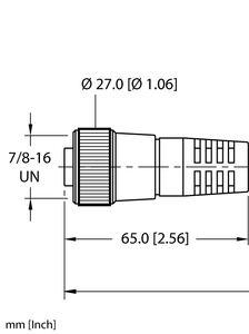 Powerfast Cordset - Connection Cable