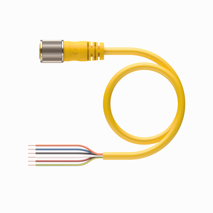 Actuator and Sensor Cable - Connection Cable (RKM 6B6-0.5M)