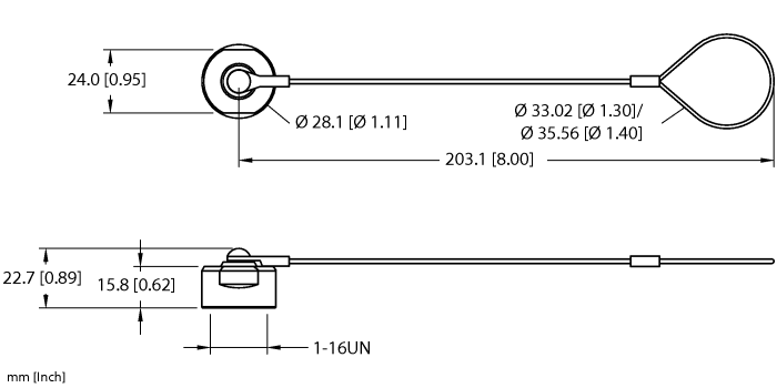 Closure Cap for 1-16UN - Accessories for Connectors (RKMBV-CC)