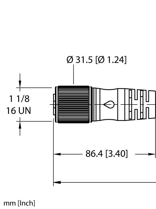 Actuator and Sensor Cordset - Connection Cordset (RKMS 126-10M)