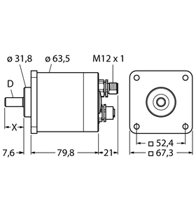 Absolute Rotary Encoder - Multiturn