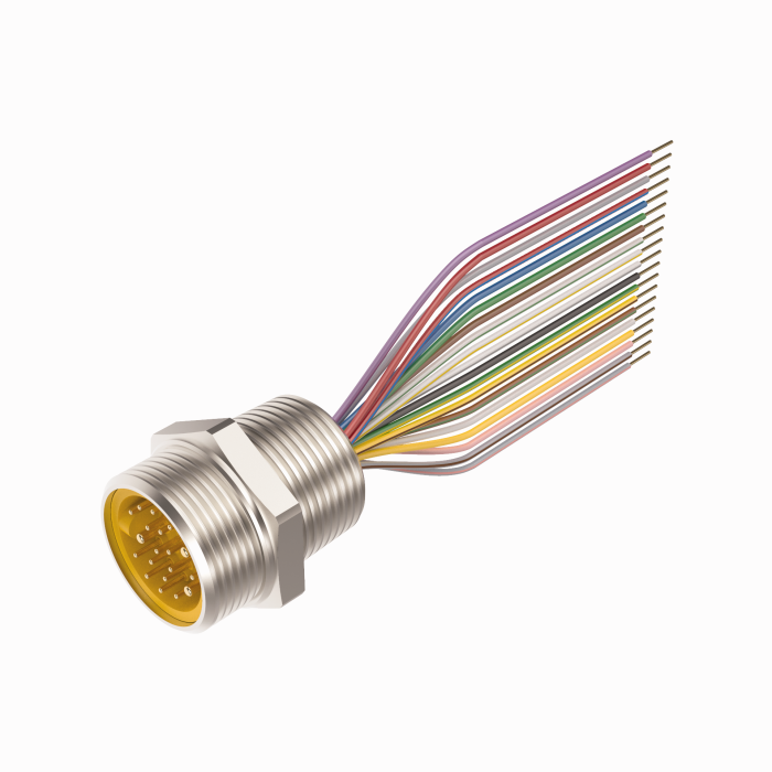 Actuator and Sensor Receptacle - Front Mount (RSF 190-0.5M/14.75/NPT)