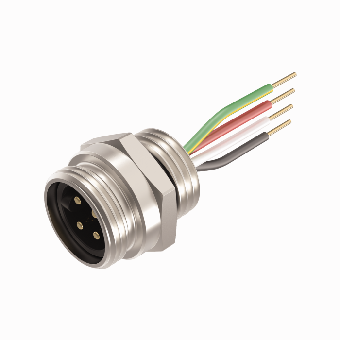 Actuator and Sensor Receptacle - Front Mount (RSF 46-0.3M)