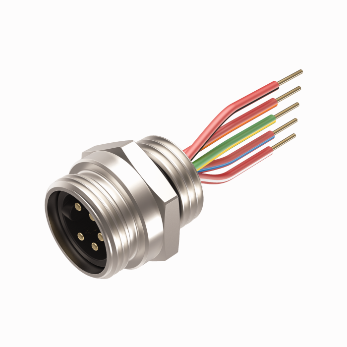 Actuator and Sensor Receptacle - Front Mount (RSF 55-0.2M)