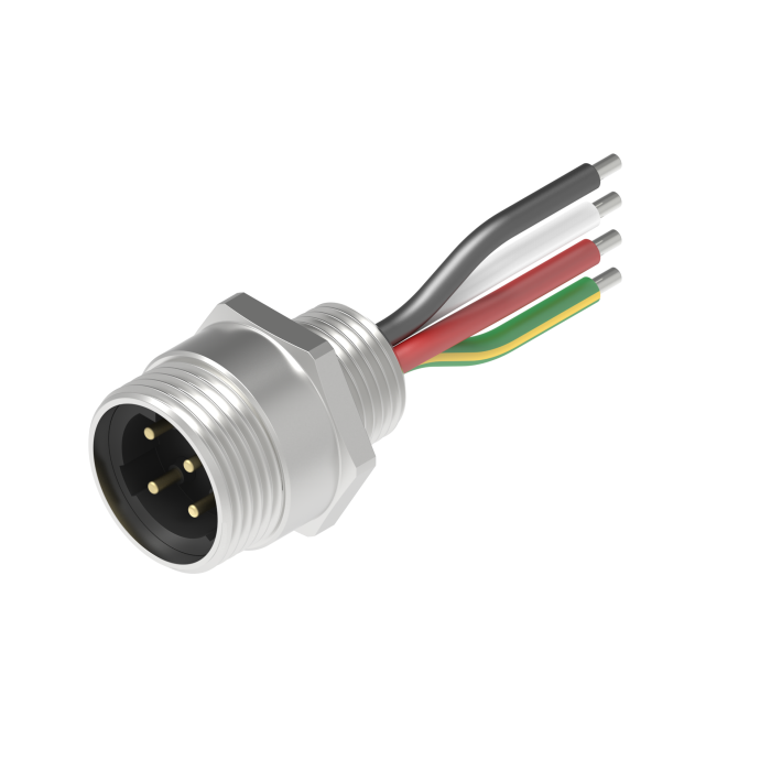 Powerfast™ Receptacle - Front Mount (RSFC 42-0.2M/14.5/NPT)