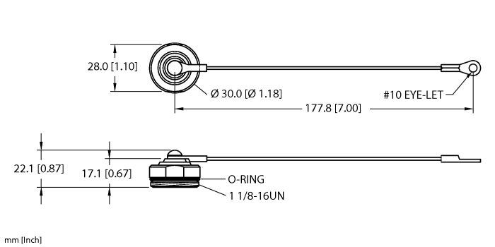 Accessory for 1-1/8 - Closure cap (RSFCV-CC)
