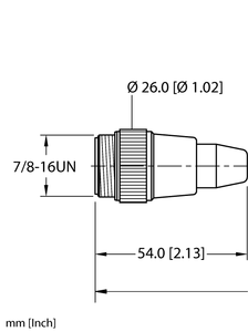 Actuator and Sensor Cable - Connection Cable