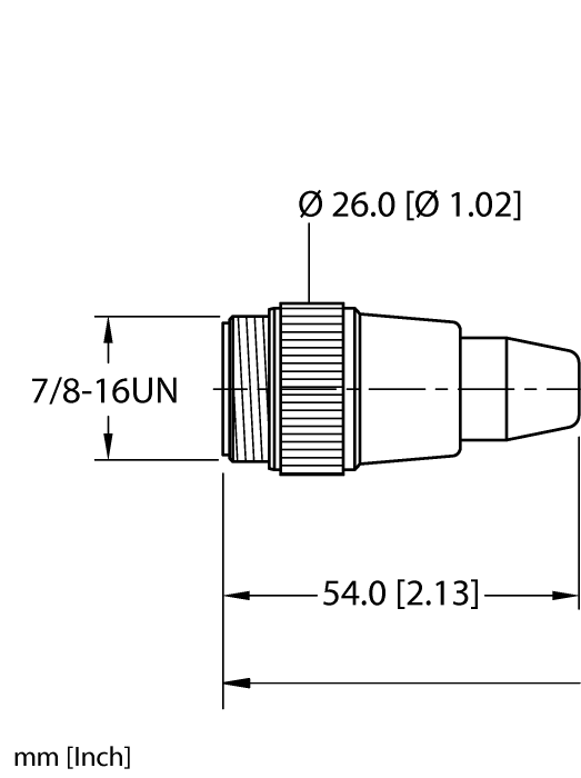 Actuator and Sensor Cable - Connection Cable (RSM 61-0.7M/S739)