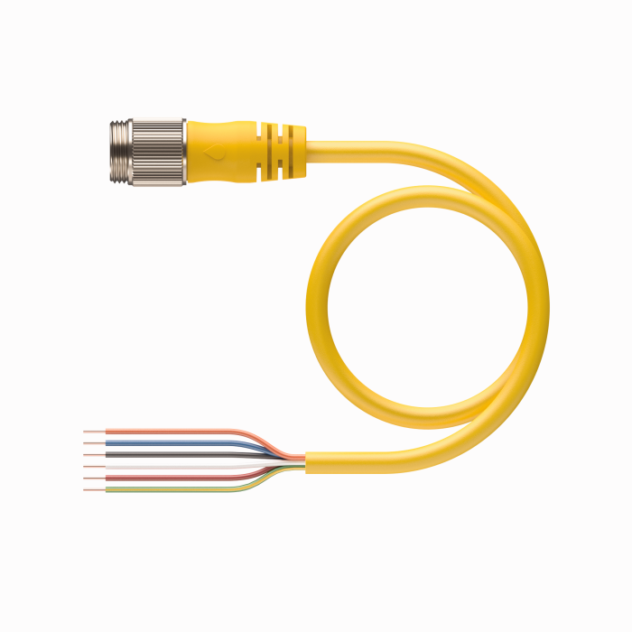 Actuator and Sensor Cable - Connection Cable (RSM 6B6-0.5M)