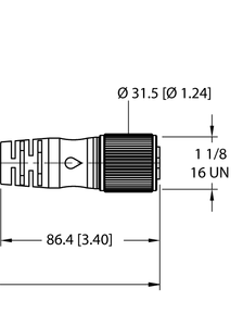 Actuator and Sensor Cordset - Extension Cordset