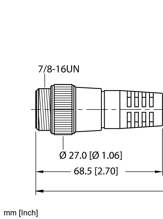 Powerfast™ Cordset - Extension Cable (RSM RKM 34-0.5M/S1055/S3276/S4000)