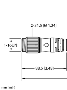 Actuator and Sensor Cable - Extension Cable
