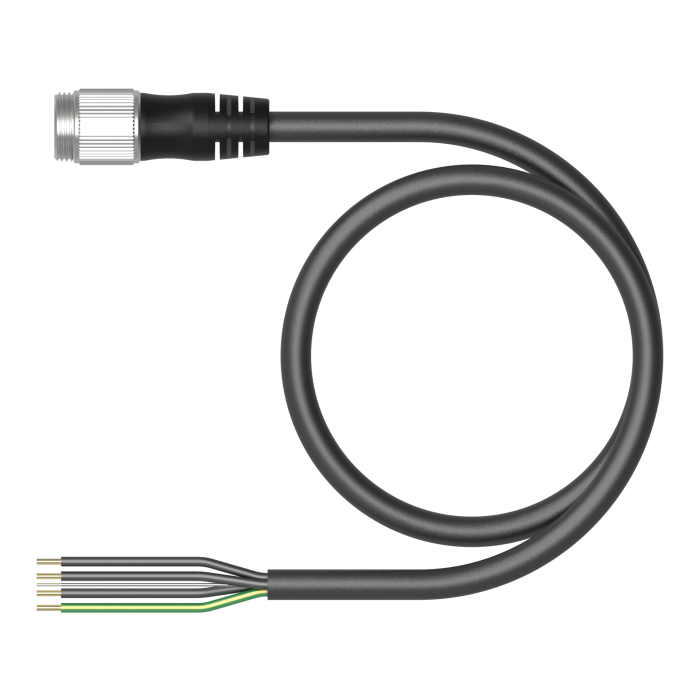 Powerfast™ Cordset - Connection Cable (RSMCS 42-0.5M/S3539/VFD)
