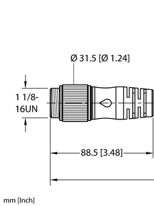 Actuator and Sensor Cable - Extension Cable