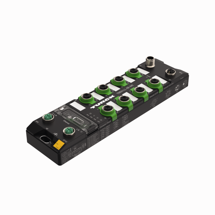 Managed Ethernet Switch - 8 × 100-Mbit Ports, 2 × 1-Gbit Ports (TBEN-LL-SE-M2)