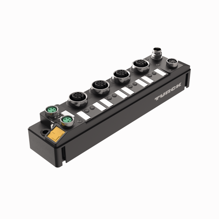 Compact Multiprotocol I/O Module for Ethernet - 4 Analog Outputs, Configurable as Voltage or Current (TBEN-S2-4AO)
