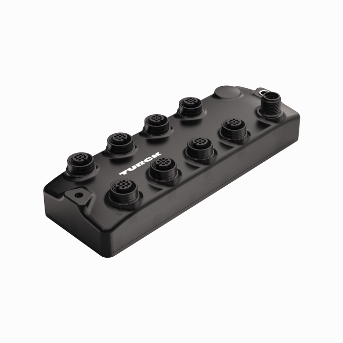 I/O Hub for Connecting Digital Signals to IO-Link Master - 16 Universal Digital Channels, PNP (TBIL-EMN-16DXP)