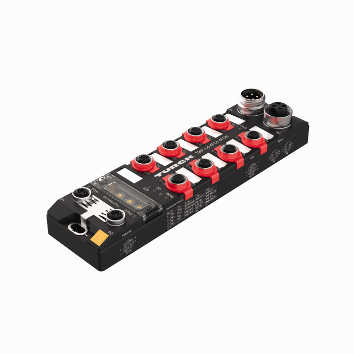 Block Module for EtherNet/IP and CIP Safety - Safe Digital Inputs and Outputs (TBIP-L4-4FDI-4FDX)