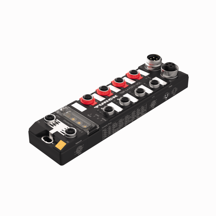 Block Module for EtherNet/IP and CIP Safety - Safe Digital Inputs and Outputs, Standard Universal Digital Channels, IO-Link Master Ports (TBIP-L4-FDIO1-2IOL)