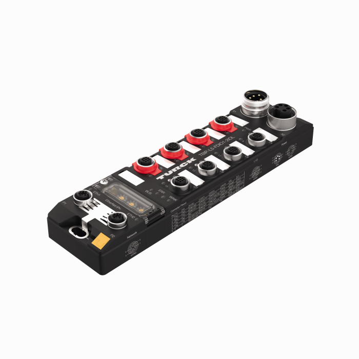 Block Module for EtherNet/IP and CIP Safety - Safe Digital Inputs and Outputs, Standard Universal Digital Channels, IO-Link Master Ports (TBIP-L5-FDIO1-2IOL)