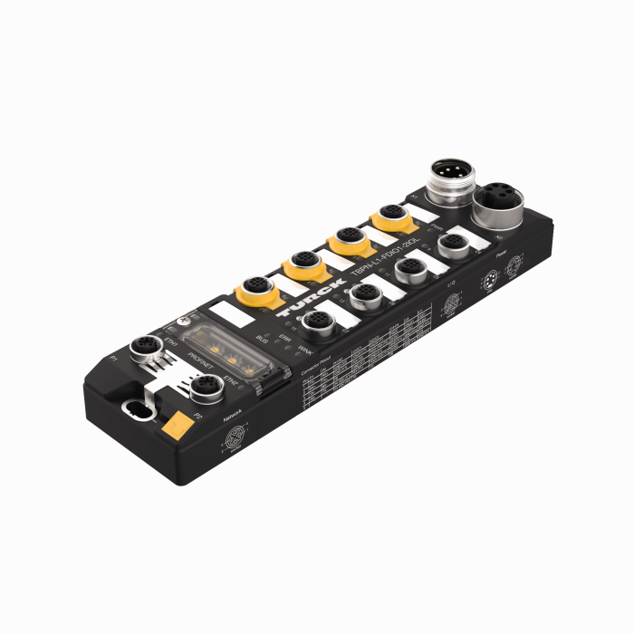 Compact PROFIsafe / PROFINET Block I/O Module - Safe Digital Inputs and Outputs, Standard Universal Digital Channels, IO-Link Master Ports (TBPN-L1-FDIO1-2IOL)