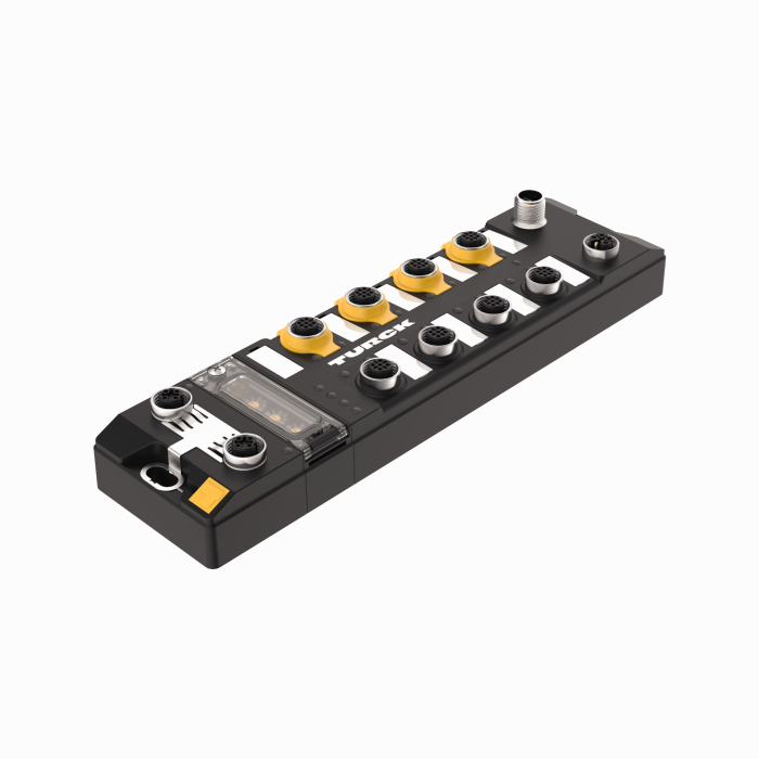 Compact and Secure Ethernet I/O Module - Safe Digital Inputs and Outputs, Standard Universal Digital Channels, IO-Link Master Ports (TBPN-LL-FDIO1-2IOL)
