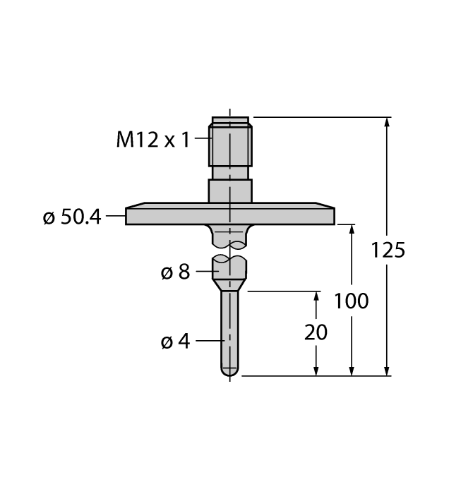 Temperature Detection - Probe (TP-504A-TRI1.5-H1141-L100)