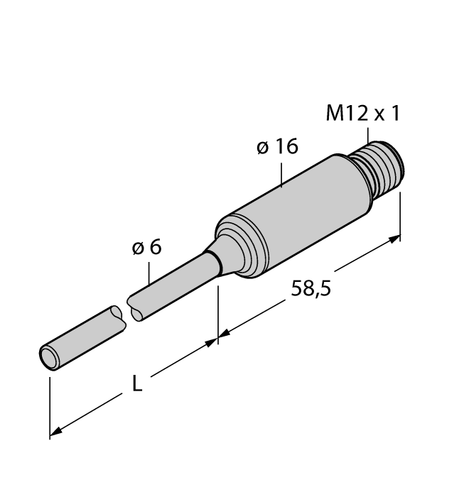 Temperature Detection - With Current Output and PNP/NPN Transistor Switching Output (TTMS-206A-CF-LIUPN-H1140-L075)