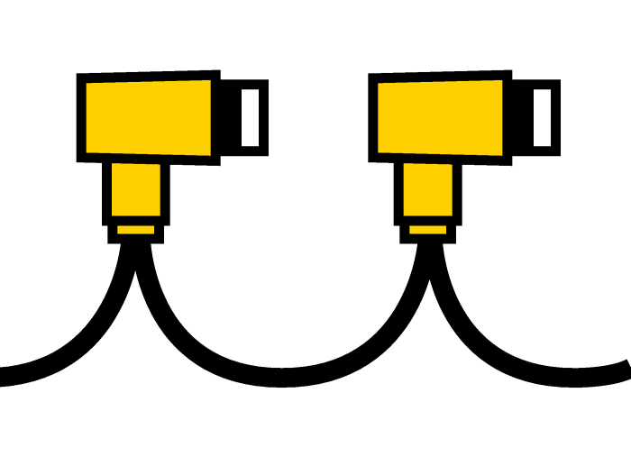Daisy chain - 4 Branch (V6RSC-0.2/RK4-0.2/0.2/0.2/0.2)