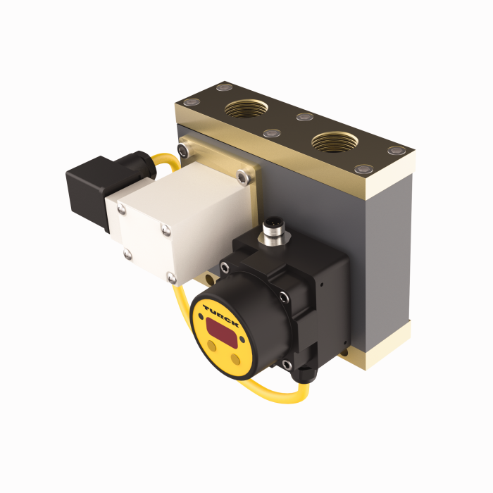 IO-Link Water Flow Control Block for Welding Stations (WCIOL-6GPM-75NPT-H1151)
