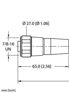 Washdown Cordset - Connection Cable