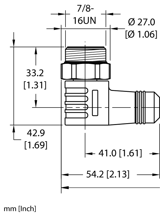 Washdown Cordset - Connection Cable (WD-WSV 30-15M)