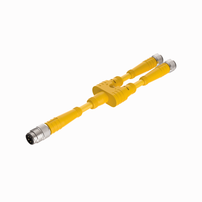 Actuator and Sensor Splitter - M8 Splitter (YP2-PSG4M-0.2/2PKG4M-0.2/0.2/S651)